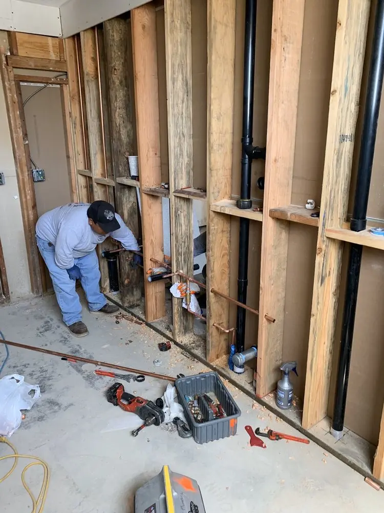 Commercial rough-in plumbing for Gas Line Repair in Swedesboro
